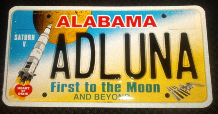 License plate reading Ad Luna