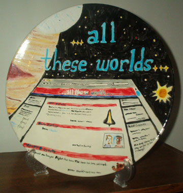 ATW painted plate